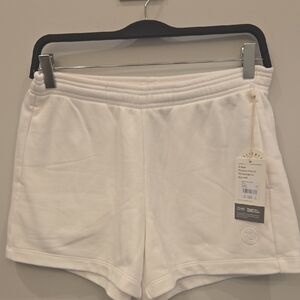 Vuori White Women's Athletic Lounge Shorts